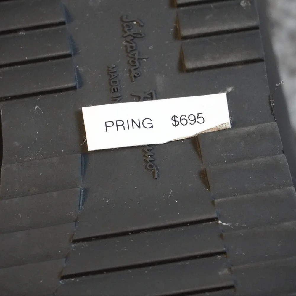 Salvatore Ferragamo Pring 2 Gancini Leather Sneaker- FINAL SALE - Picture 5 of 5